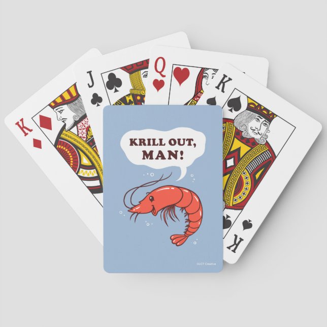 Jeu De Cartes Krill Out Man (dos)