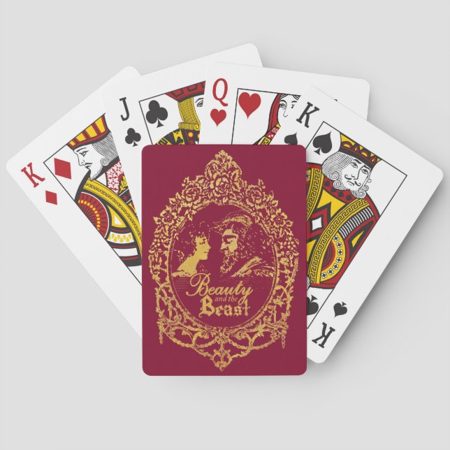 Jeu De Cartes La beauté et la bête (dos)