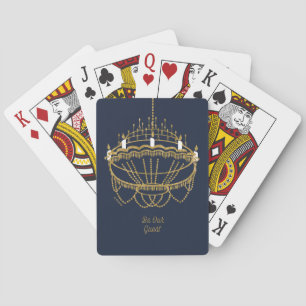 Jeu De Cartes La beauté et la bête   Chandelier - Soyez notre in