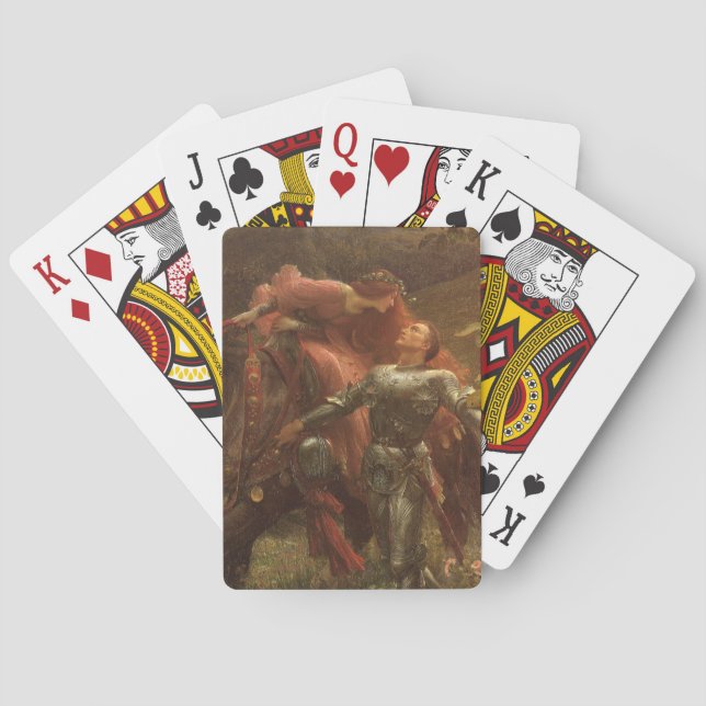 Jeu De Cartes La Belle Dame sans Merci par Sir Frank Dicksee (dos)
