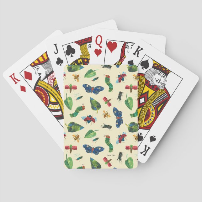 Jeu De Cartes La Chaterpillar Très Affamée Soit Génial Jouer Des (dos)