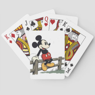 Jeu De Cartes La clôture pacifique de Mickey