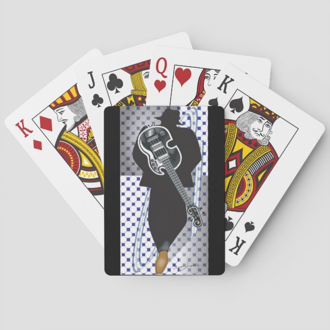 Jeu De Cartes La collection Trio-Bass Man-Deck de cartes (dos)