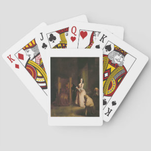 Jeu De Cartes La Confession, vers 1755 (huile sur toile)