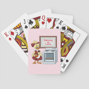 Jeu De Cartes La cuisson est l'amour