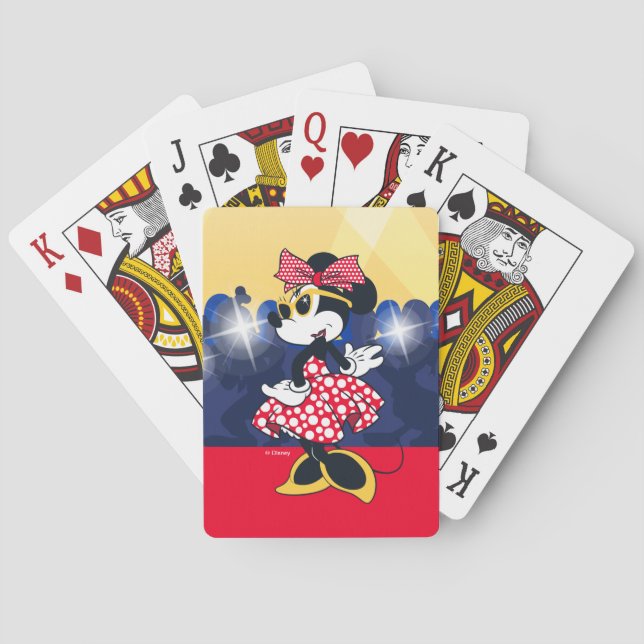 Jeu De Cartes La Dame de Hollywood qui joue aux cartes (dos)