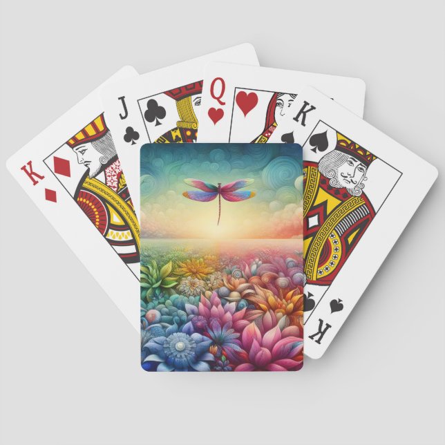 Jeu De Cartes La Danse de la libellule (dos)