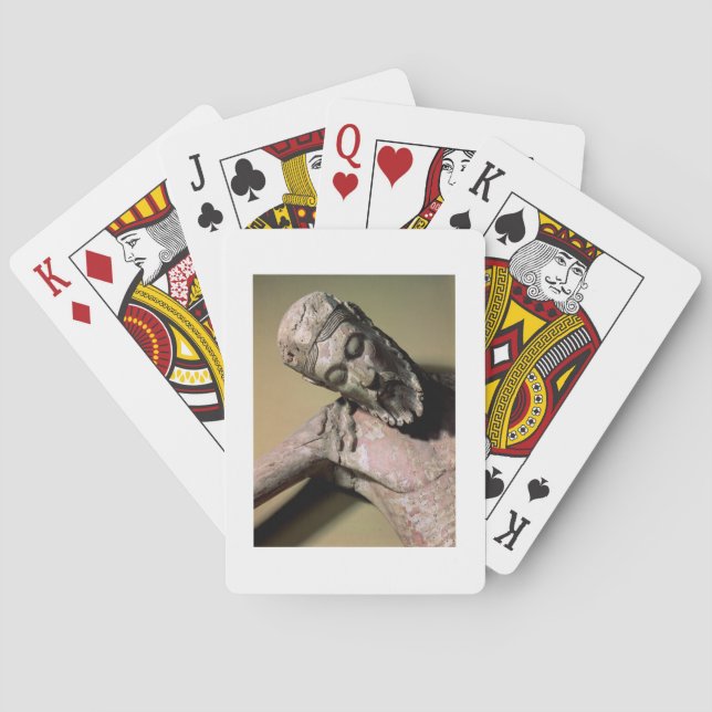 Jeu De Cartes La descente de la Croix, 12ème siècle (polychro (dos)