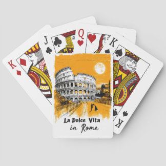 Jeu De Cartes La Dolce Vita - Poster Art