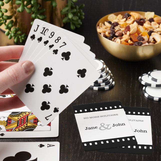 Jeu De Cartes La Faveur Du Mariage "Plus De Solitaire" (In Situ)