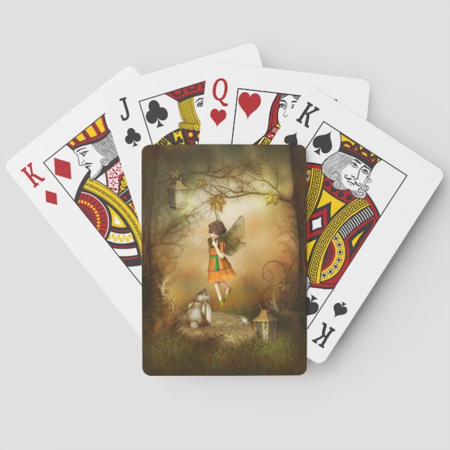 Jeu De Cartes La Fée D'Automne (dos)