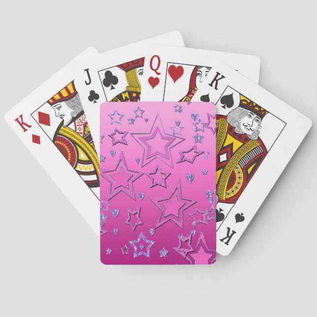 Jeu De Cartes La fête de Noël gradient paitter shine congras st (dos)