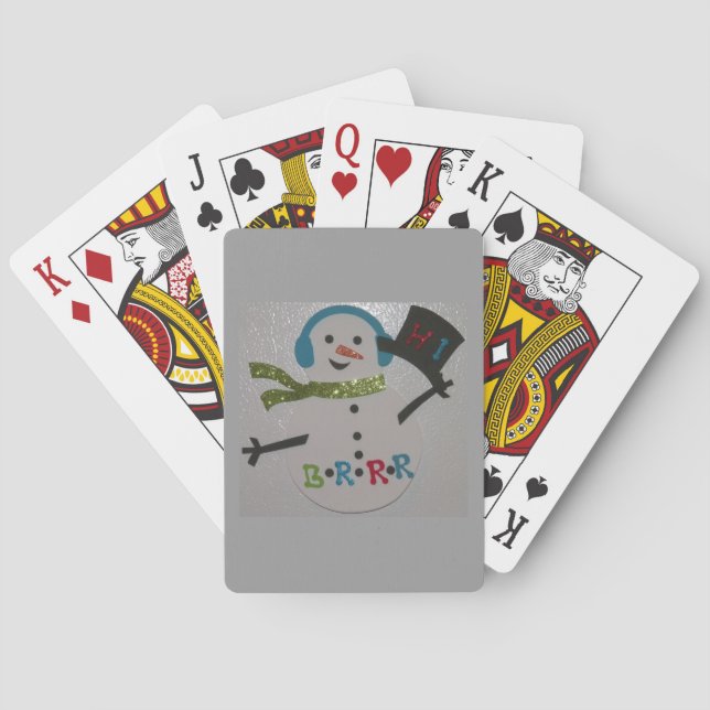JEU DE CARTES LA FOI DE NEIGE JOUER CARTES (dos)