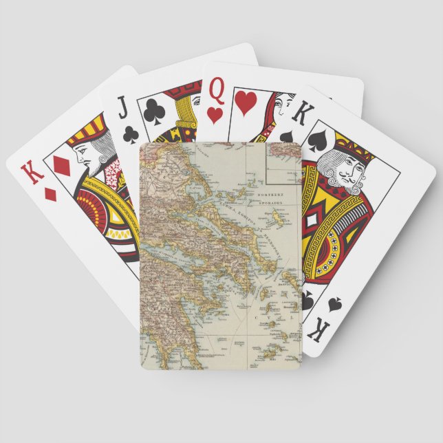 Jeu De Cartes La Grèce 4 (dos)