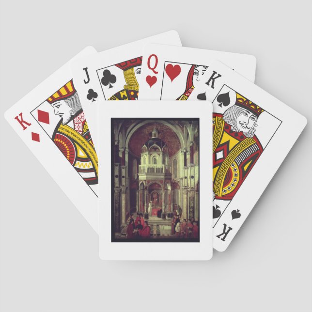Jeu De Cartes La guérison miraculeuse de Pietro de' Ludovici, 15 (dos)