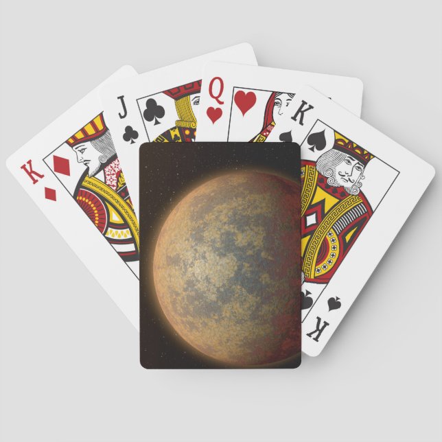 Jeu De Cartes La Hot Rocky Exoplanet Hd 219134 B. (dos)