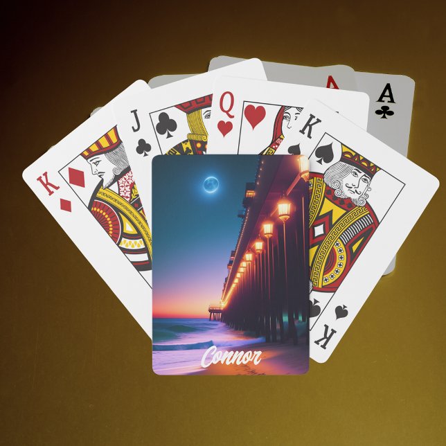 Jeu De Cartes La jetée Lune Personnalisée (Créateur téléchargé)