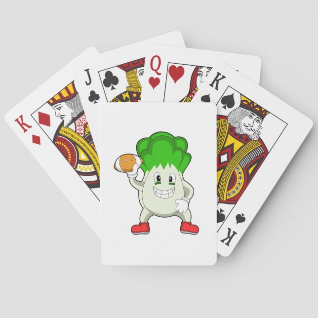 Jeu De Cartes La laitue au football (dos)