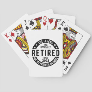Jeu De Cartes La Légende A Officiellement Retraité, Retraité 202