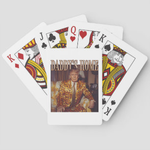 Jeu De Cartes La Maison Blanche de Papa Trump Cadeau Trump