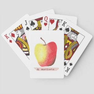 Jeu De Cartes La manzana / La pomme Apprendre l'espagnol