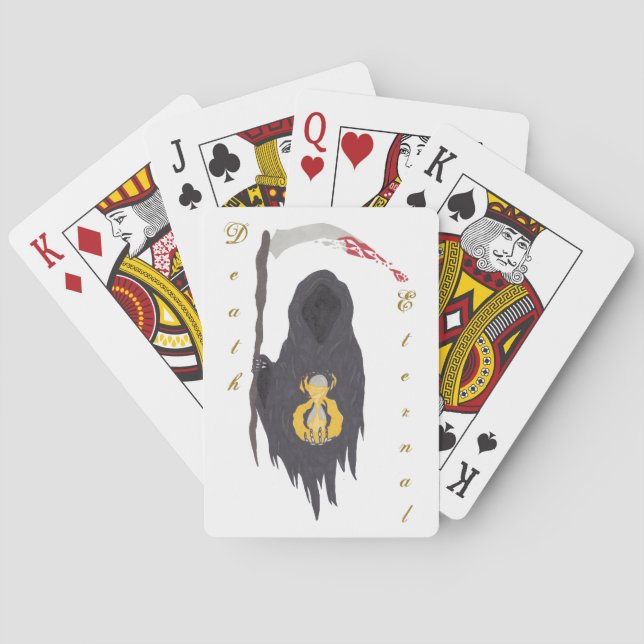 Jeu De Cartes La mort éternelle (dos)