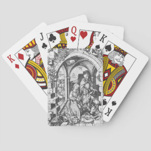 Jeu De Cartes La naissance de Jésus (par Martin Schongauer)