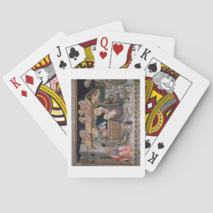 Jeu De Cartes La Nativité, détail de la vie de la Vierge a