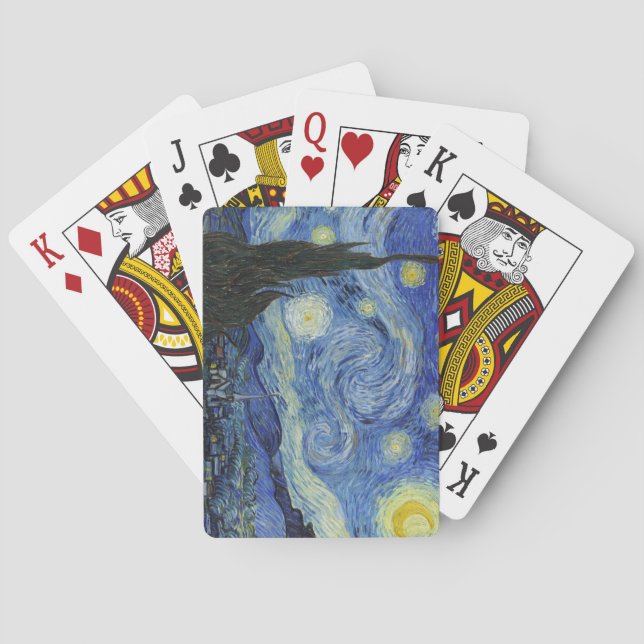 Jeu De Cartes La nuit étoilée de Van Gogh (dos)