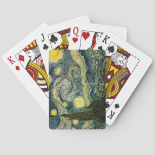 Jeu De Cartes La nuit étoilée de Vincent van Gogh (1889)