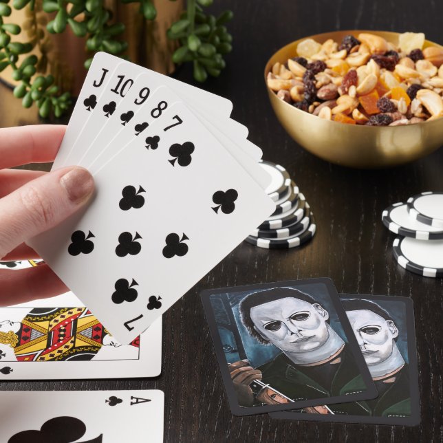 Jeu De Cartes La peinture de forme par Alfred Fox (In Situ)