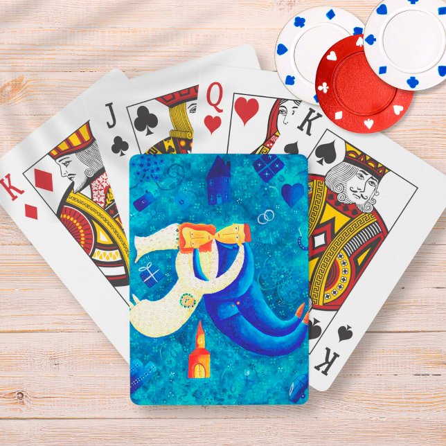 Jeu De Cartes La Peinture Mariage Art Contemporain (Créateur téléchargé)