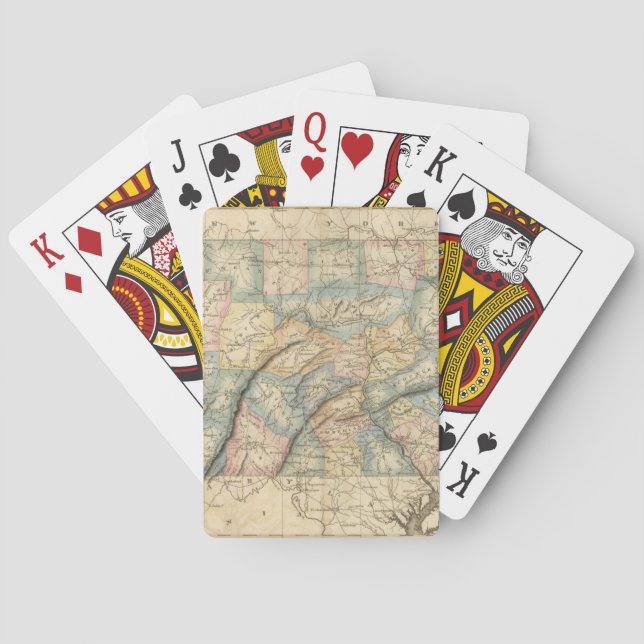 Jeu De Cartes La Pennsylvanie 8 (dos)