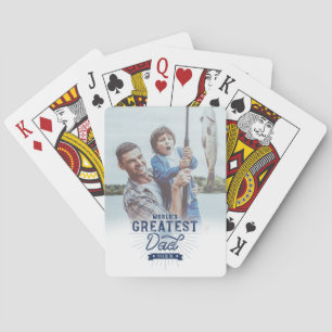 Jeu De Cartes La plus grande Fête des pères photo papa Keepsaké 