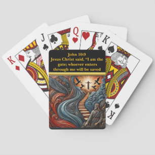 Jeu De Cartes La porte glorieuse de Jésus et du Ciel