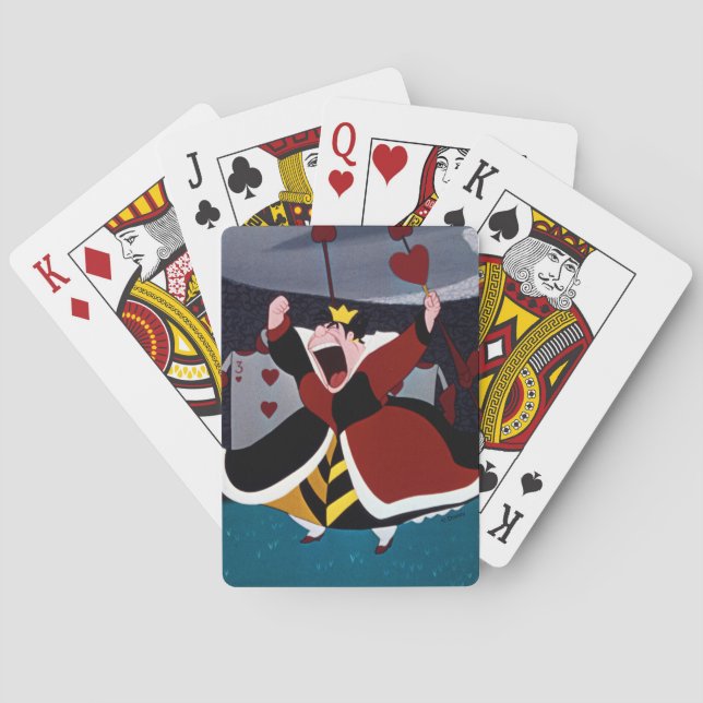 Jeu De Cartes La Reine des Coeurs | Cartes de lecture mi-voix (dos)