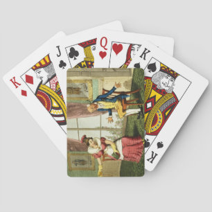 Jeu De Cartes La remontrance, pub. par G. Humphrey, 1821 (colo