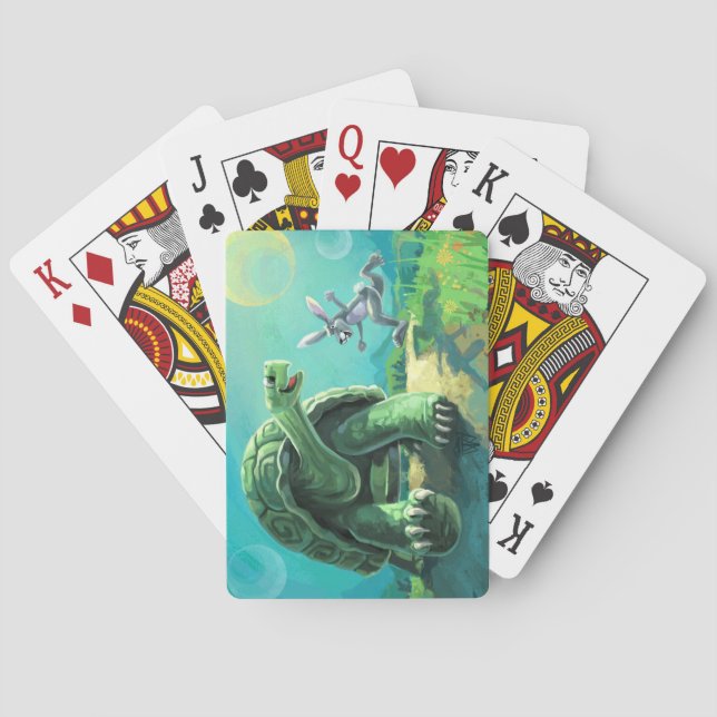 Jeu De Cartes La tortue et l'art du lièvre (dos)