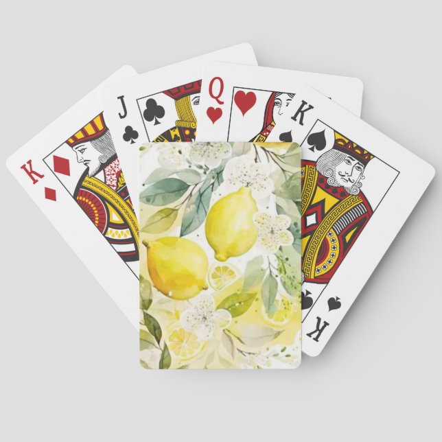 Jeu De Cartes La verdure des agrumes (dos)