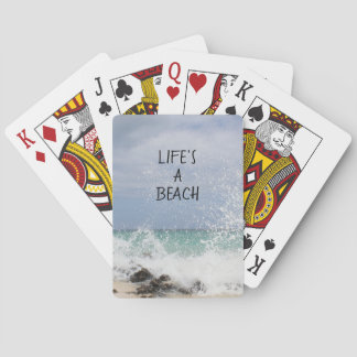 Jeu De Cartes La vie est une plage