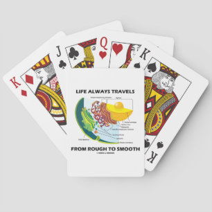 Jeu De Cartes La Vie Se Déplace Toujours De La Ruche À La Lisse 