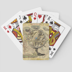 Jeu De Cartes La vieille Amérique britannique Explorez la carte 
