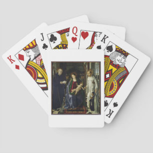 Jeu De Cartes La Vierge et l'Enfant (huile)