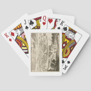 Jeu De Cartes La ville de Mexico, 1723 (gravure)