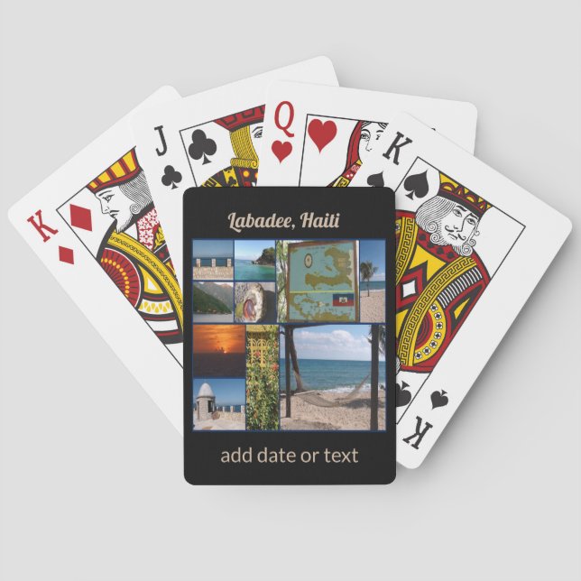 Jeu De Cartes Labadee, Haïti (dos)