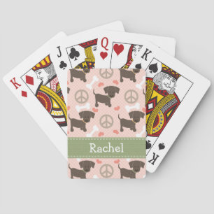 Jeu De Cartes Laboratoire de chocolat d'amour de paix