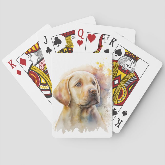 Jeu De Cartes Labrador Classic Playing Cartes (dos)