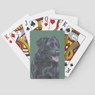 Jeu De Cartes Labrador noir