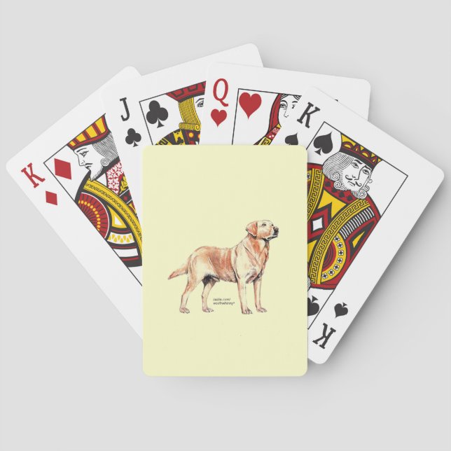 Jeu De Cartes Labrador Retriever (dos)