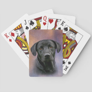 Jeu De Cartes Labrador retriever noir
